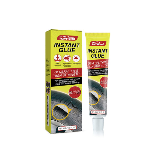 Instant Glue, Car Tire Crack Repair Glue Tire Maintenance Repair Glue Sealing Adhesive