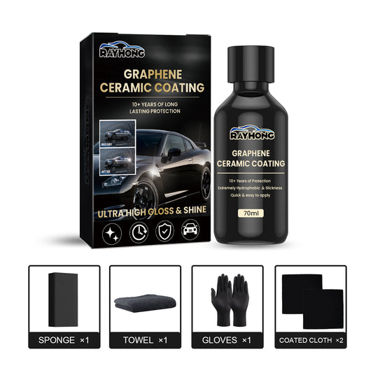 Graphene Ceramic Coating, Super Water Plating Crystal Coating Waterproof Coating Sealing Glaze Maintenance Car Paint